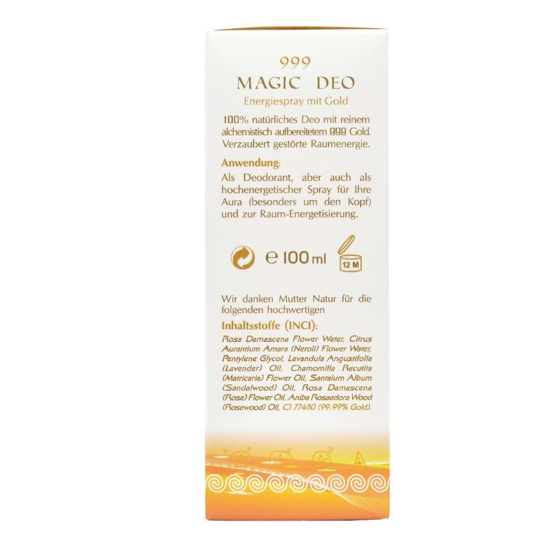 999 Magic Deo - INCI Deo - Yogana - Kornkammer Natur