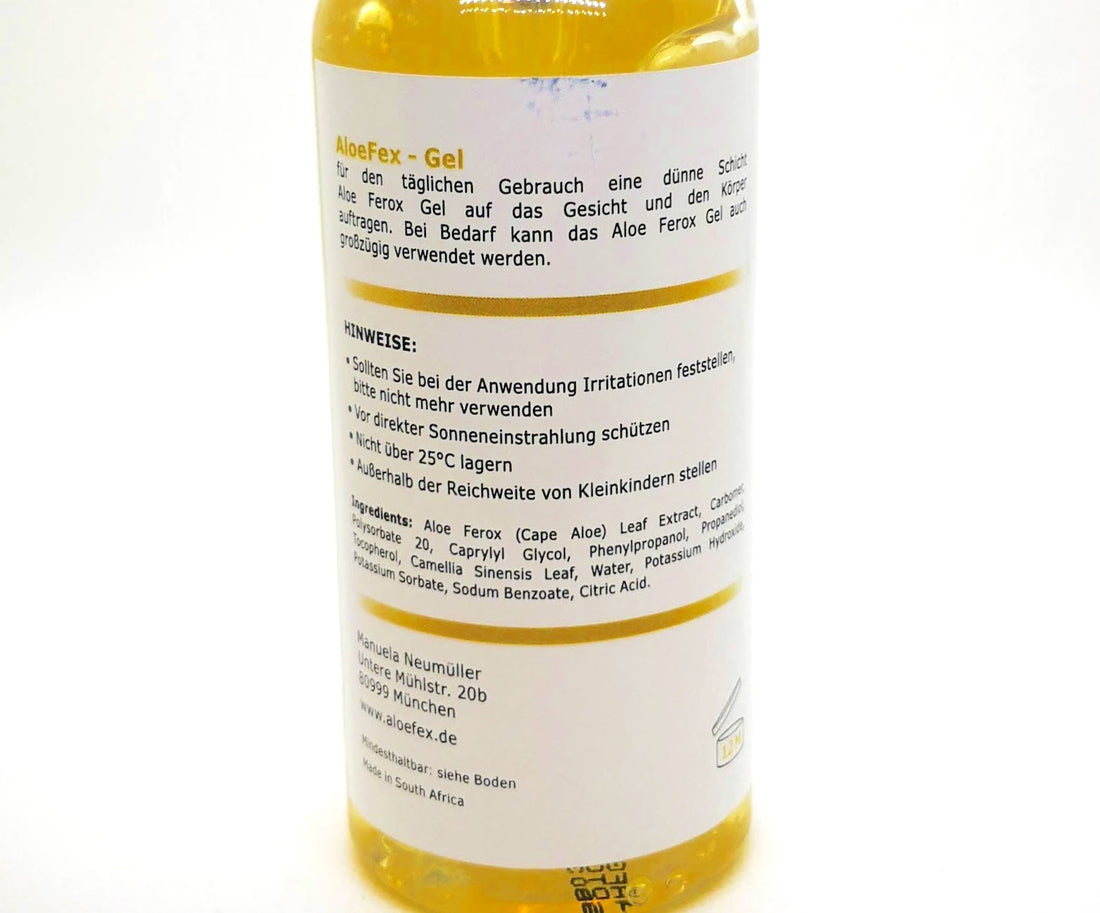 Aloe Ferox Gel - Gel - Orichiness - Kornkammer Natur