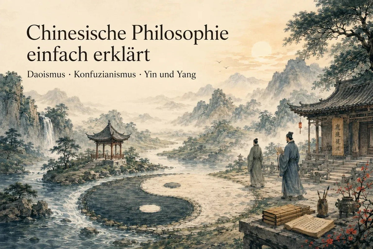 Chinesische Philosophie einfach erklärt: Daoismus, Konfuzianismus, Yin und Yang