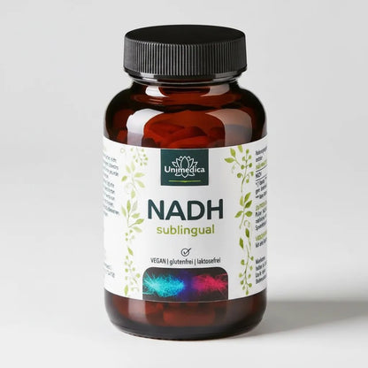 NADH sublingual - 20 mg pro Tagesdosis - 60 Tabletten - NahrungsergänzungUnimedica Kornkammer Natur