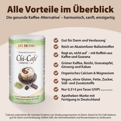 Chi Cafe Balance - Wohlfühlen - Dr. Jacobs Kornkammer Natur
