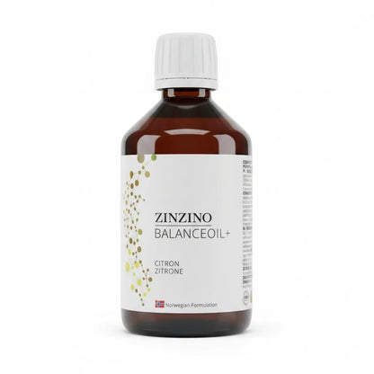 Balance Öl+ Fischöl mit Omega - 3 300 ml - Zinzino - Nahrungsergänzung Kornkammer Natur Zitrone