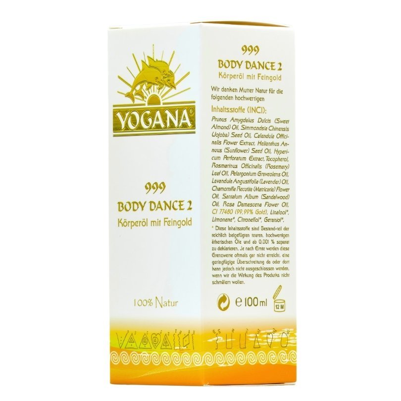 999 Body Dance 2 Körperöl (Herzöffner) - Körperöl/lotion Yogana Kornkammer Natur