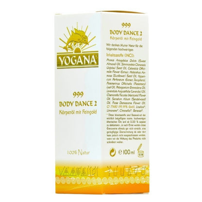 999 Body Dance 2 Körperöl (Herzöffner) - Körperöl/lotion Yogana Kornkammer Natur