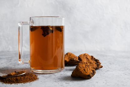 Chaga Pilz (Finnland) - Brocken Baumpilz Natufin Kornkammer Natur - Tee