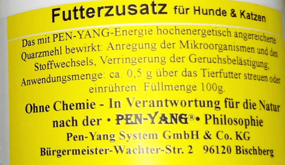 Futterzusatz für Hunde und Katzen - NahrungsergänzungPen - Yang Kornkammer Natur