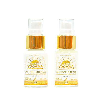 Yogana Set Gesichtspflege aus Face Dream und The Miracle - CremeYogana Kornkammer Natur