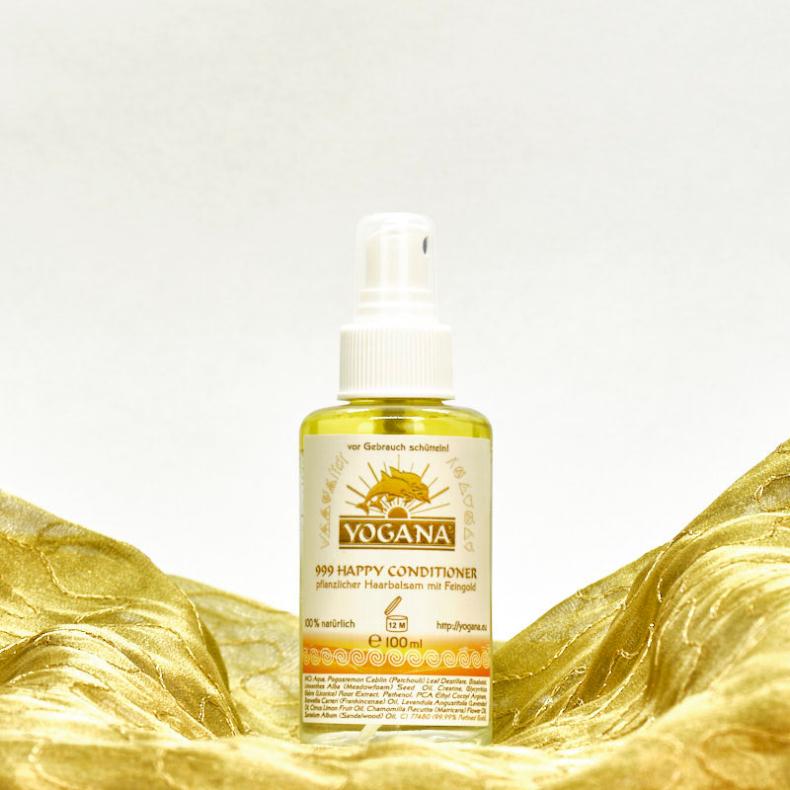 Golden Haar Trio Set zur Haarpflege von Yogana - Haarprodukte Yogana Kornkammer Natur