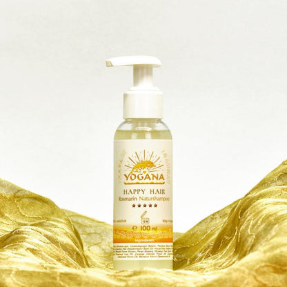 Happy Hair Shampoo Rosmarin - Naturshampoo für dunkle Haare - 100% Natur - Shampoo - Yogana Kornkammer Natur