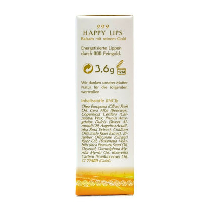 999 Happy Lips Lippenbalsam - LippenpflegeYogana Kornkammer Natur
