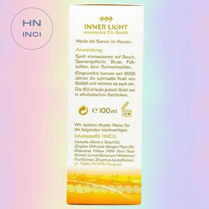 999 Inner Light HN Herz Niere Goldöl - Körperöl Yogana Kornkammer Natur