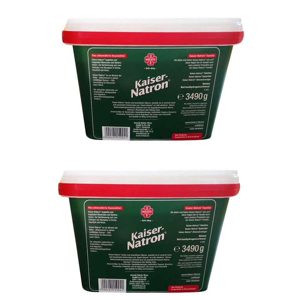 Kaiser Natron Original - Natriumhydrogencarbonat 3,49kg - vielseitig &amp; rein - NahrungsergänzungHolste Kornkammer Natur