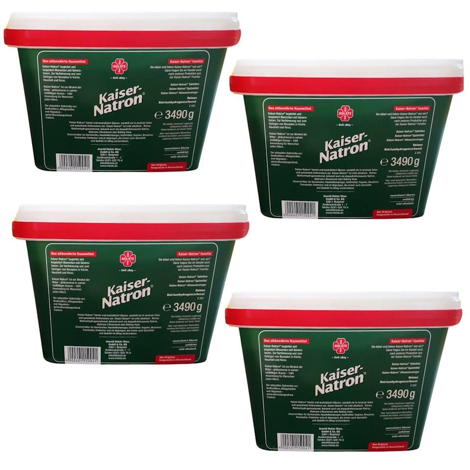 Kaiser Natron Original - Natriumhydrogencarbonat 3,49kg - vielseitig &amp; rein - NahrungsergänzungHolste Kornkammer Natur