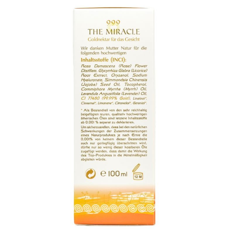999 The Miracle Gesichtsnektar - Creme Yogana Kornkammer Natur